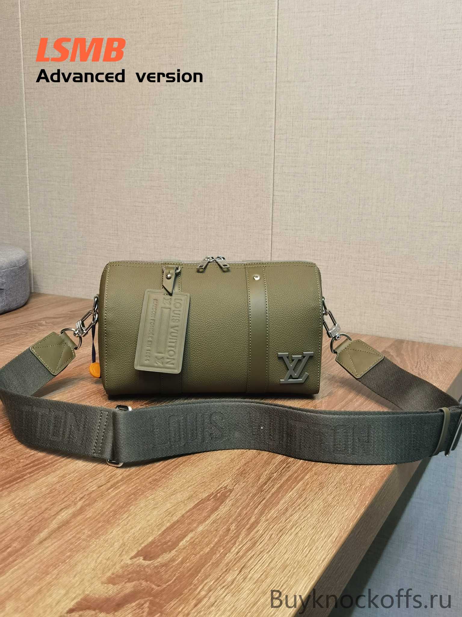 Louis Vuitton LV Keepall Bags Handbags Green Khaki Yellow Cowhide City M21437 1 a1666846134164 2871